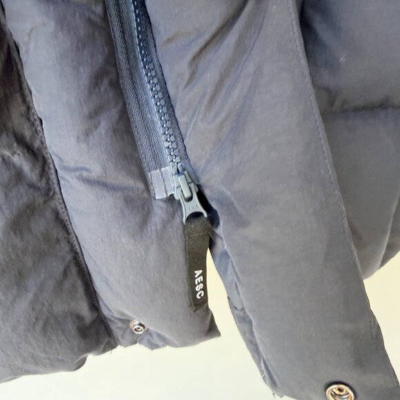 Alex Eagle Sporting Club The Richmond Puffer Jacket Men’s Size S Navy - Picture 6 of 16